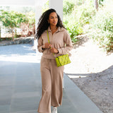 THE ZENOBIA WOVEN CLUTCH