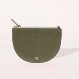 OLIVE LEATHER WALLET SIMONE