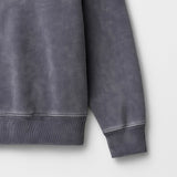 YEREVAN Cotton Oversized Sweatshirt - Dark Vintage Gray