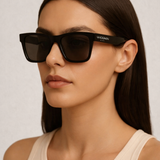 Bold Square Acetate Sunglasses