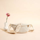 BANANA BAG LINEN MACRAMÉ NICOLE