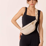BANANA BAG LINEN MACRAMÉ NICOLE